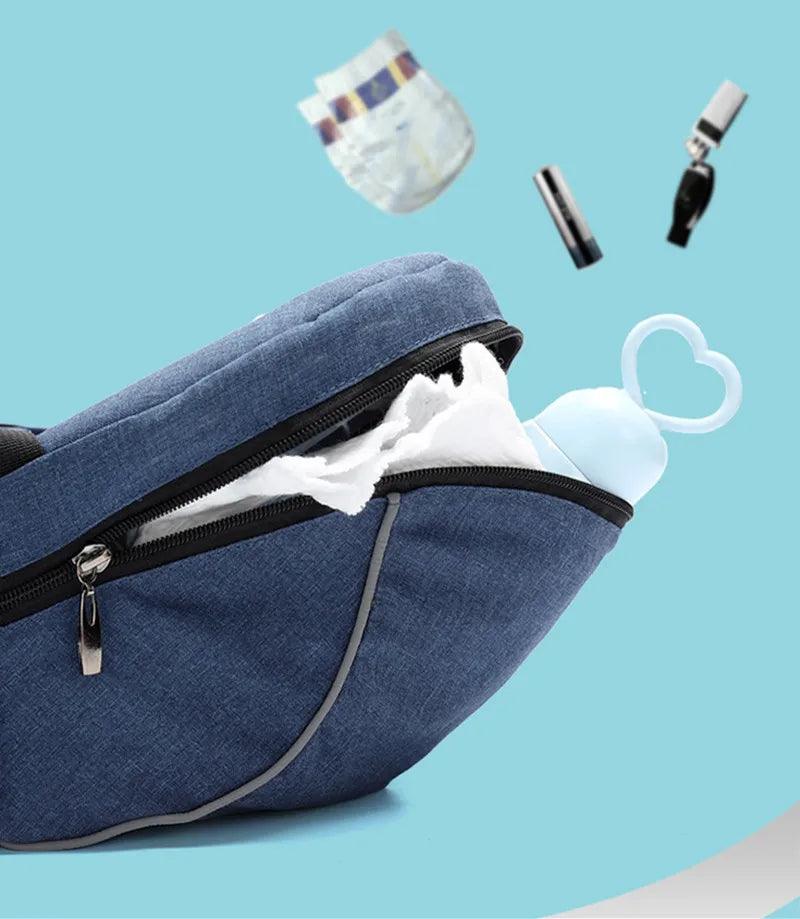 Baby Hip Seat Carrier Ergonomic Waist Stool Hold Waist Belt Holder - ADEEGA
