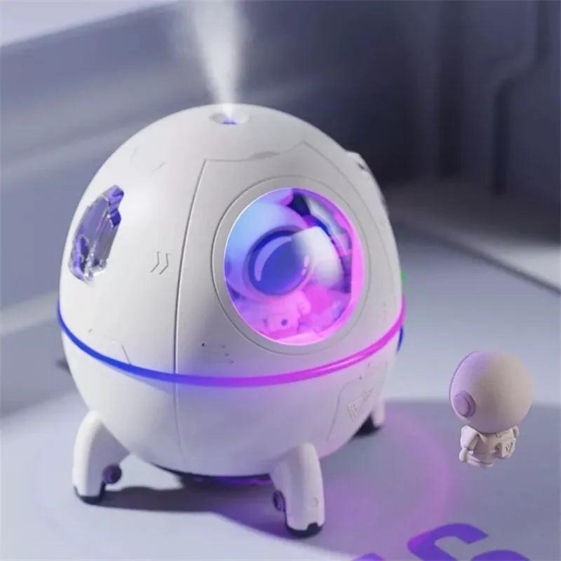 Desktop USB Astronaut Space Air Humidifier Diffuser 220ML With Colorful Led Light - ADEEGA