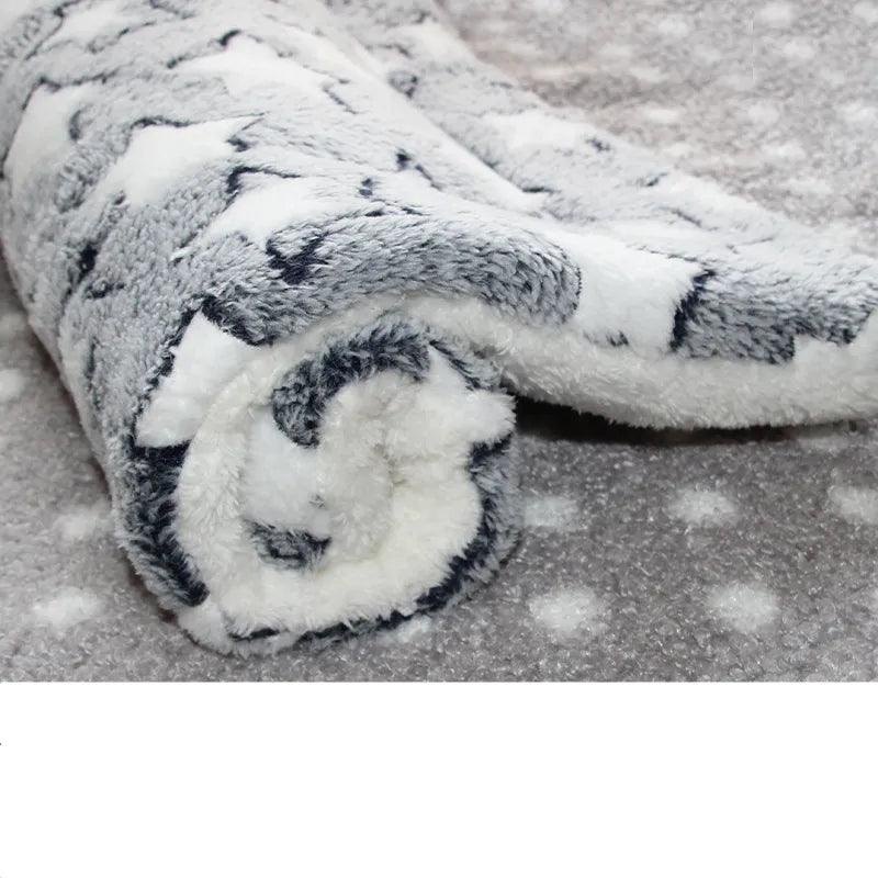 Flannel Pet Mat Dog /Cat Bed Sleeping Mat for Small Large Dogs Pet Rug - ADEEGA