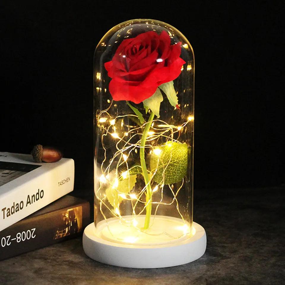 Galaxy Rose Artificial Flowers Wedding Decor Creative Valentine's Day Mother's Gift - ADEEGA