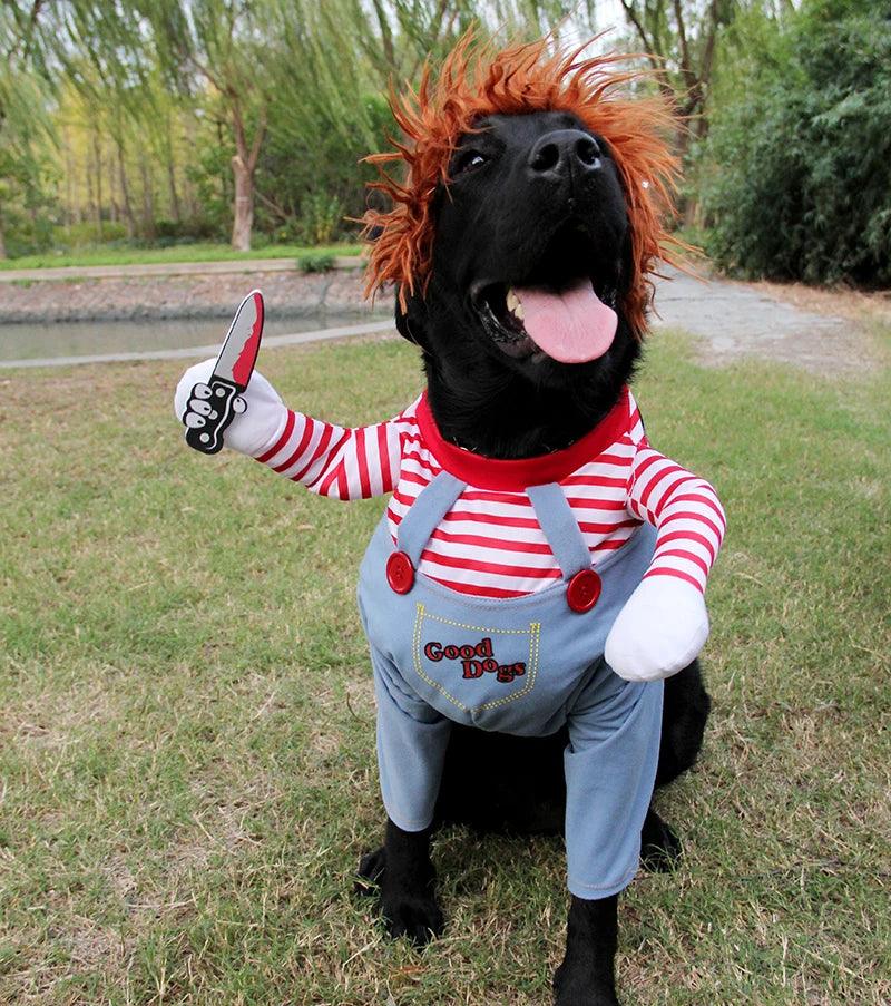 Halloween Dog Costumes Funny Pet Clothes A Costume Medium Large Dogs Bulldog Pug - ADEEGA