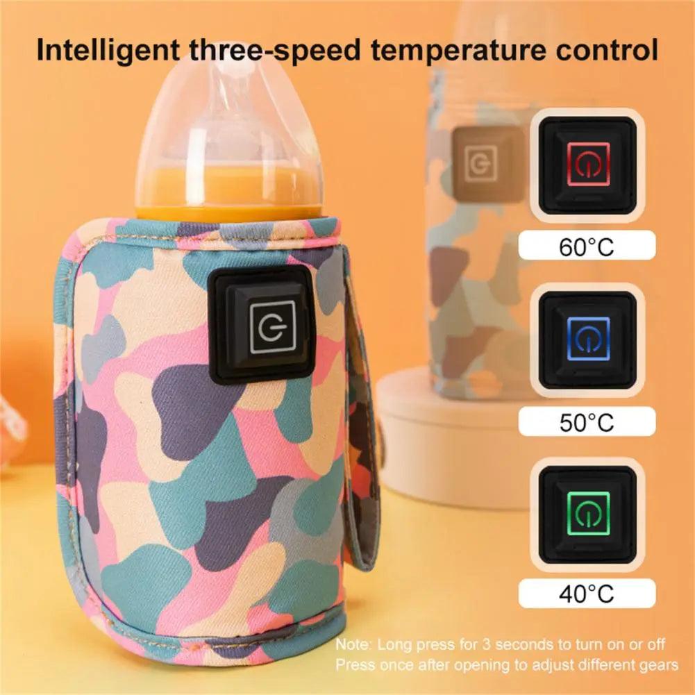 Insulated Milk USB Water Warmer Travel Stroller For Babies Kids - ADEEGA