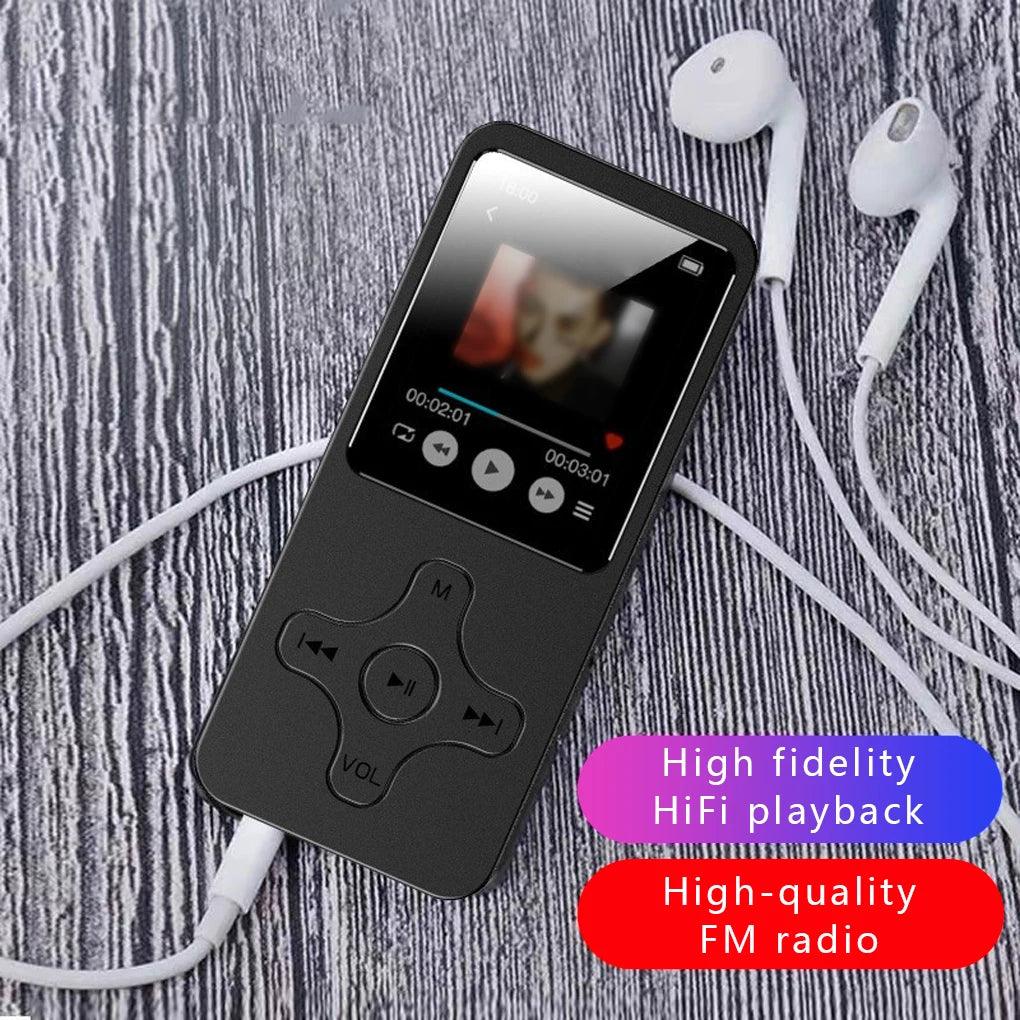 MP3 Player Bluetooth 8/16/32/64/128GB HiFi with radio FM recording - ADEEGA