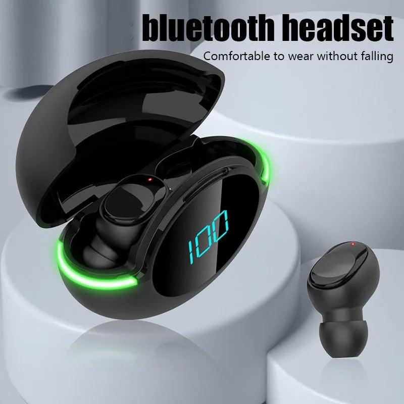 New Bluetooth Earphones Wireless Sports Waterproof Noise Reduction - ADEEGA